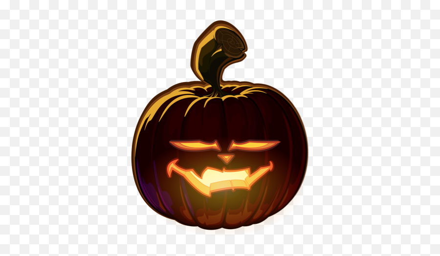 Pumpkin Halloween Emoji Sticker 5 By Quay Vit - Transparent Halloween Emojis,Jack O Lantern Emoji