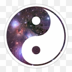 Pin - Galaxy Yin And Yang Transparent Emoji,Yin Yang Emoji Instagram