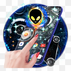 Alien Tech Live Wallpaper Android Apk Download - Apkpicker Alien Tech Live Wallpaper Animated Keyboard Emoji,Alien In Square Emoji