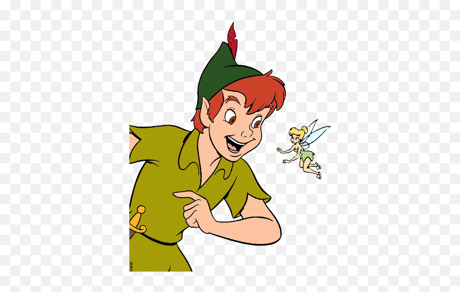 Peterpan Disney Tinkerbell Sticker - Tinkerbell Om Peter Pan Emoji,Peter Pan Disney Emoji