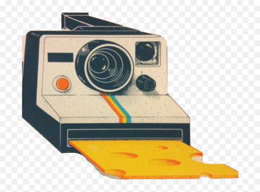 Cheese Sticker Challenge On Picsart - Instant Camera Emoji,Coussin Emoticon