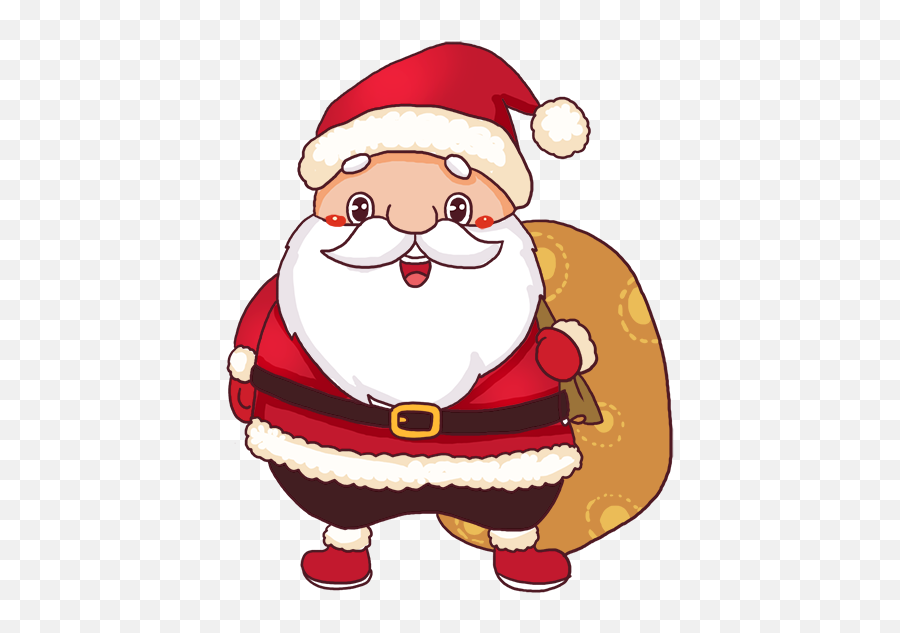 The Most Edited Yule Picsart - Santa Claus Emoji,Mrs Claus Emoji