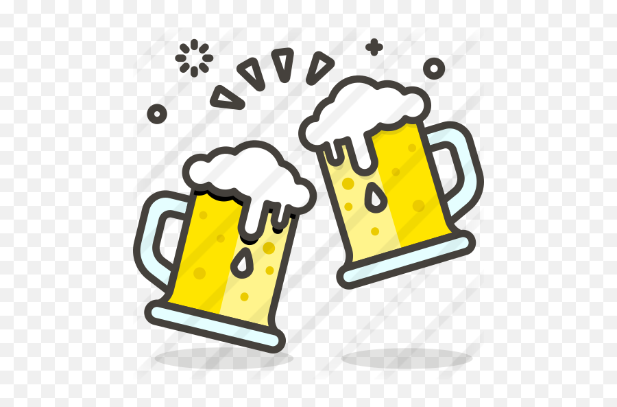 Beer - Free Food Icons Clinking Beer Mugs Emoji,Beers Emoji
