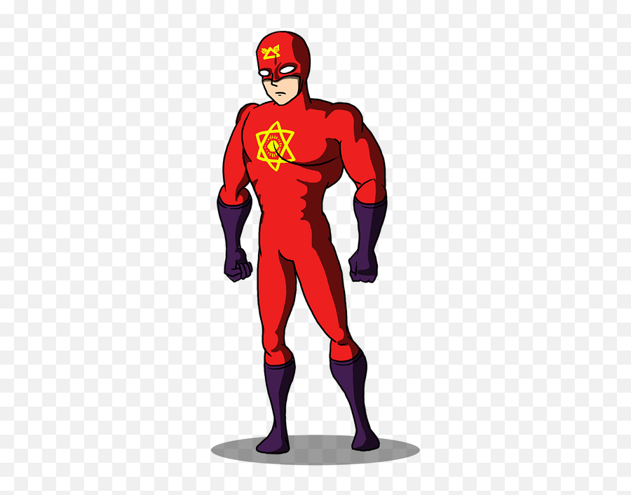 Wheel Muscle Cartoon Comic Super Hero - Cartoon All Super Hero Emoji,Emotion Cartoon Superhero