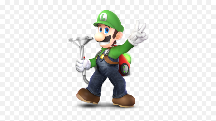 Super Smash Bros Ultimate Special Edition Fantendo - Luigi Smash Render Emoji,Screwattack Emoticon