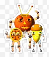 Valxart Autumnbots - Pumpkinbot Acornbot And Walnutbot By Happy Emoji,6-9 Emoticon
