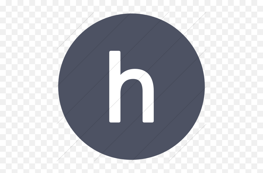 Iconsetc Flat Circle White On Blue Gray Alphanumerics - Facebook Pink Emoji,Facebook Emoticons Building With H