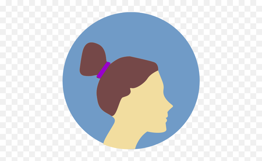 Vector Image For Logotype By Keywords Hair Style Avatar - Avatar For Ml Girl Player Emoji,What Does Apple Diamond Bread And Elephant Mean It In Emojis