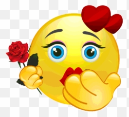 Hermosos Emojis Con Movimientos De Amor Para Dedicar - Kiss Emoji Gif,Emojis Graciosos Del Eclipse