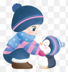 Anime Girl With A Penguin Illustration Wall Art Emoji,Freaked Out Anime Emoji