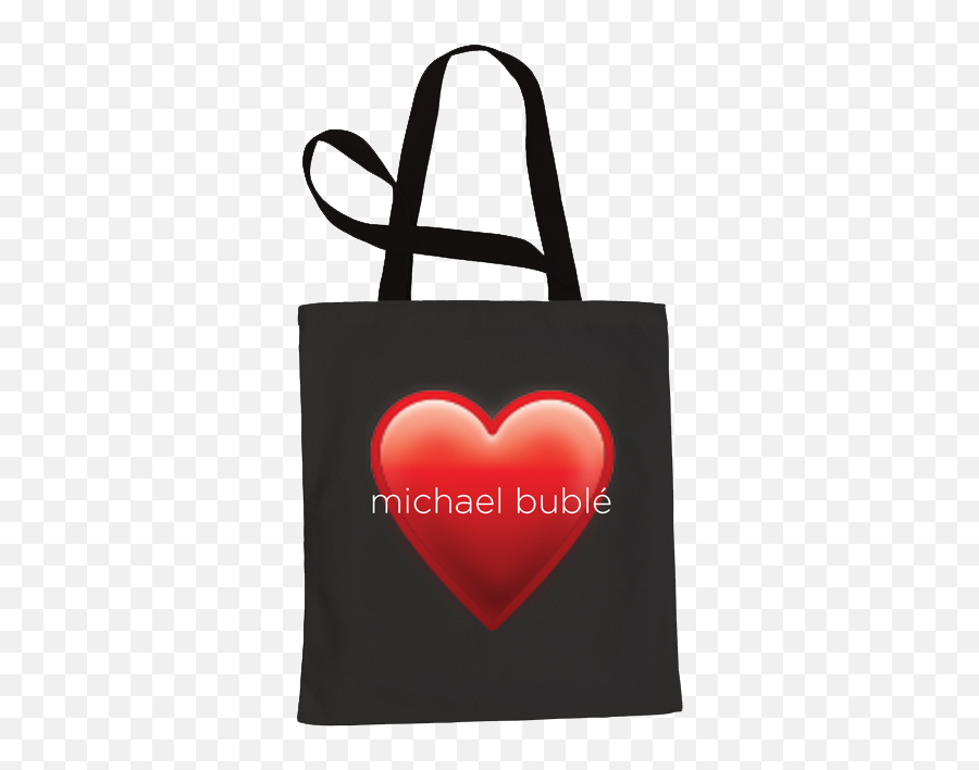 Love Tote Bag - Michael Buble Heart Emoji,16