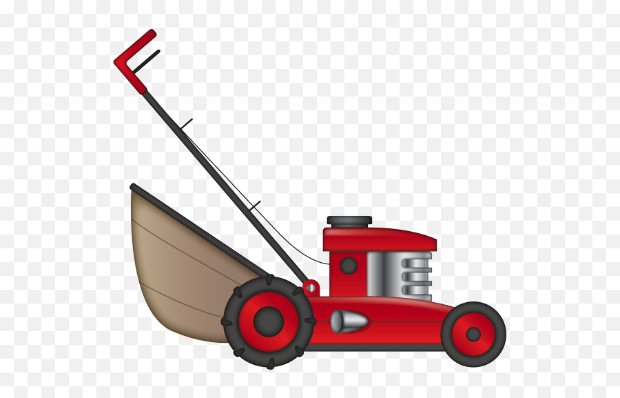 Lawn Mower Emoji Apple - Lawnmower Emoji,Gardening Emoticons