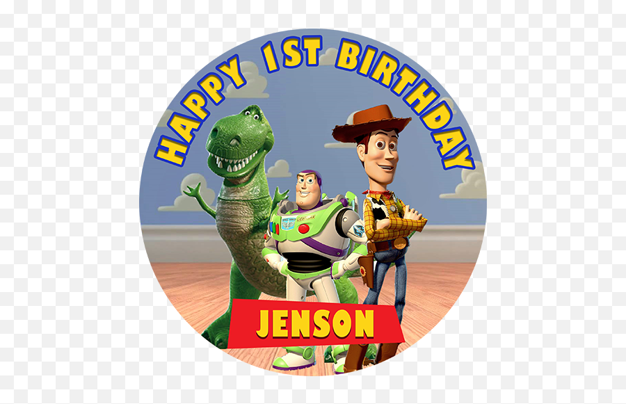 Toy Story - Topper Toy Story Birthday Cake Emoji,Toy Story Emoji