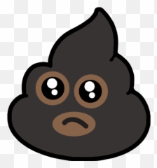 Larry Poo Animated - Dot Emoji,Tuzki Spotlight Emoticon