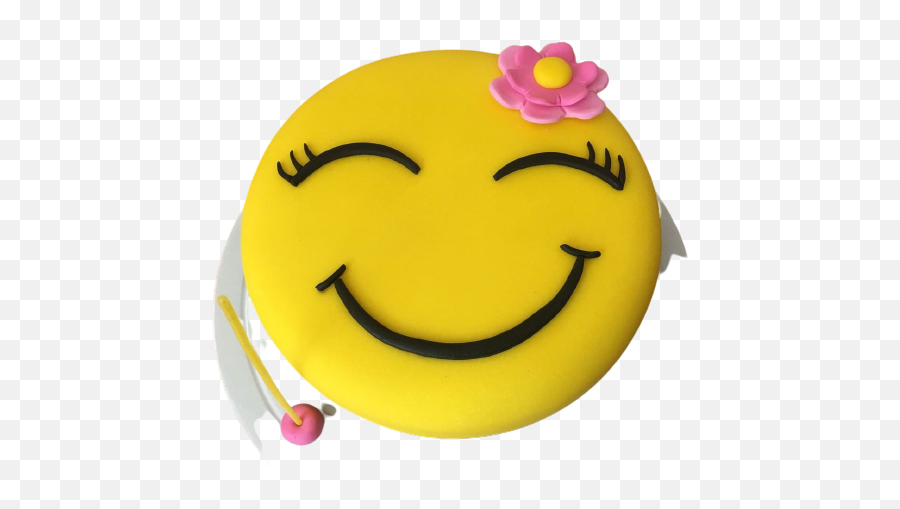 Winking Face With Tongue Cake - Smiley Birthday Cake Emoji,Emoticon With Stiking Tongue And Blinking Eye Png