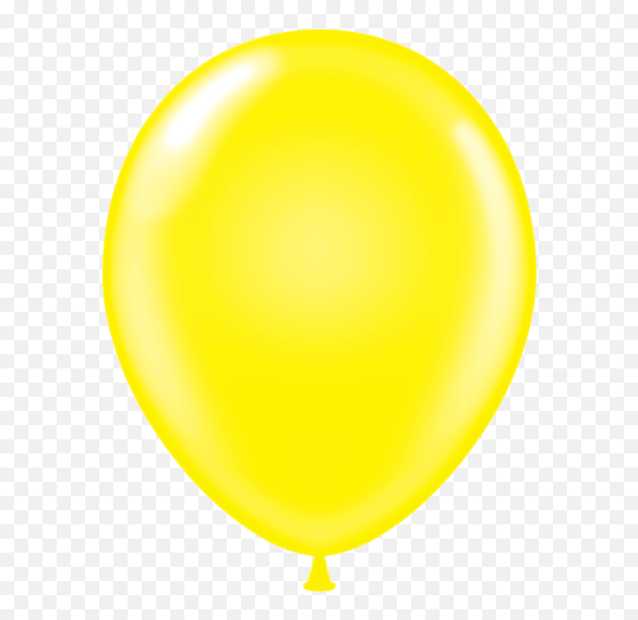 9 Latex Balloon Standard Colors - Custom Balloon Printing Transparente Globo Amarillo Png Emoji,Set Emojis To Color And Print
