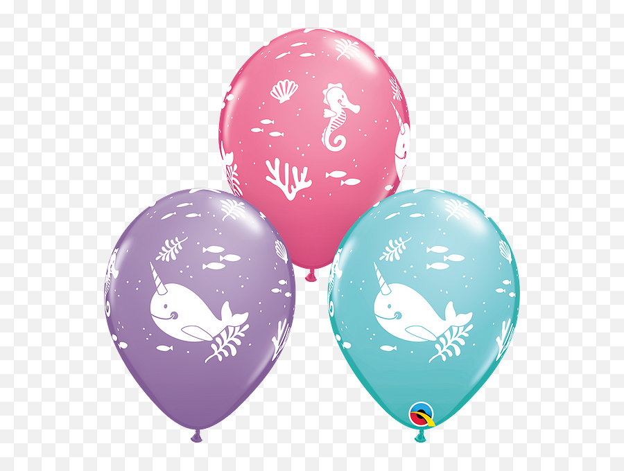 6 X 11 Qualatex Latex Balloons - Ruby Red Valentineu0027s 6 Qualatex Under The Sea Latex Balloons 28cm Emoji,911 Emoji