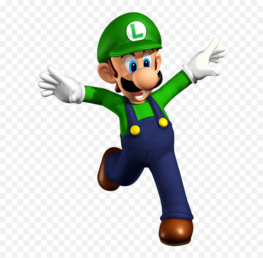 Colección De Gifs Imágenes De Mario Bros Y Sus Amigos - Luigi Mario 64 Png Emoji,Facebook Tanooki Emoji