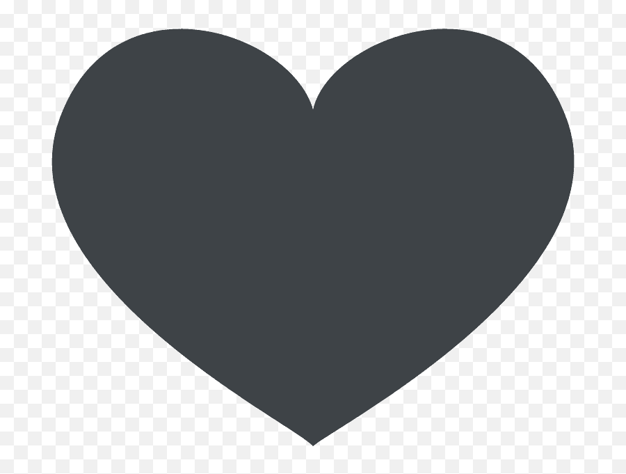 Black Heart Emoji Clipart - Seattle Art Museum,Heart Emojis On Iphone