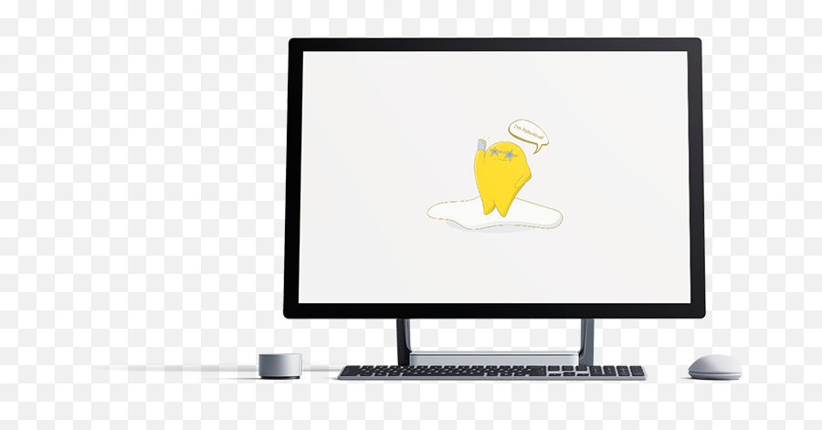 Gudetama Computer Wallpaper Posted By Sarah Cunningham - Vertical Emoji,Gudetama Emojis