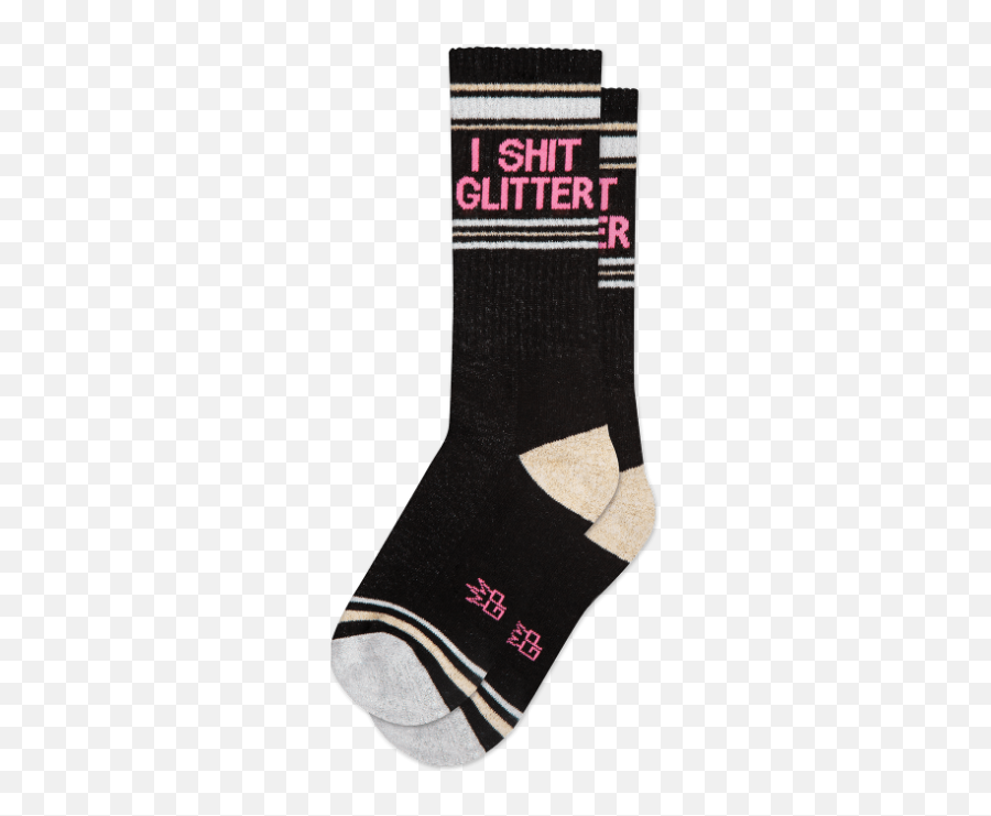 I Shit Glitter Socks - Sock Emoji,Emoji Socks For Sale