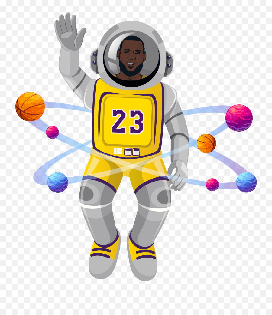 Space Jump - For Basketball Emoji,Lebron James Emojis Transparent