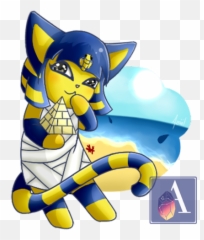 Keychain Neferti Animal Crossing On Storenvy Emoji,Professor Genki Emoticon