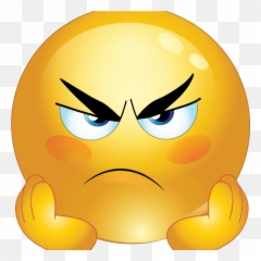 Smileys Clipart Angry Smiley Face Emoticons Clipart - Angry Angry Smiley Emoji,Alien Emoticons