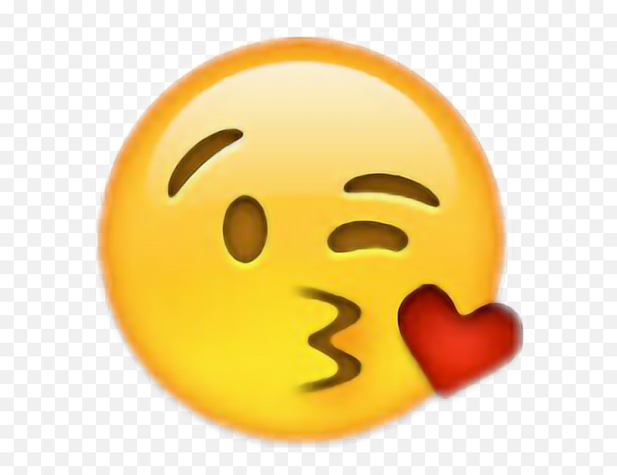Emoji Selfie Beso Kiss Emoticones - Kissy Face Emoji,Selfie Emoji