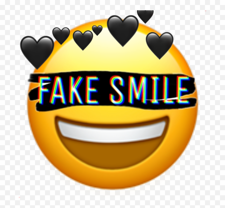 The Most Edited Blackhearts Picsart - Happy Emoji,Shit Emoticon With Flies