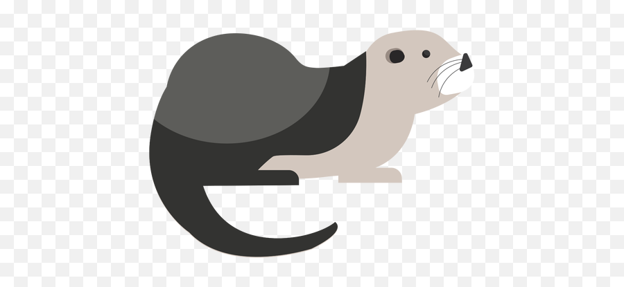 View Flat Transparent Png Svg Vector - Animal Figure Emoji,Emotion Otter Impact