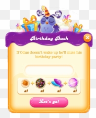 Birthday Bash Candy Crush Jelly Wiki Fandom Emoji,Overslept Emoticon