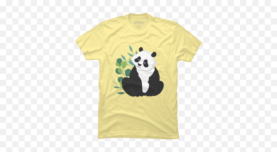 New Yellow Panda T - Shirts Tanks And Hoodies Design By Humans Emoji,Cute Janpanese Bear Emoticon