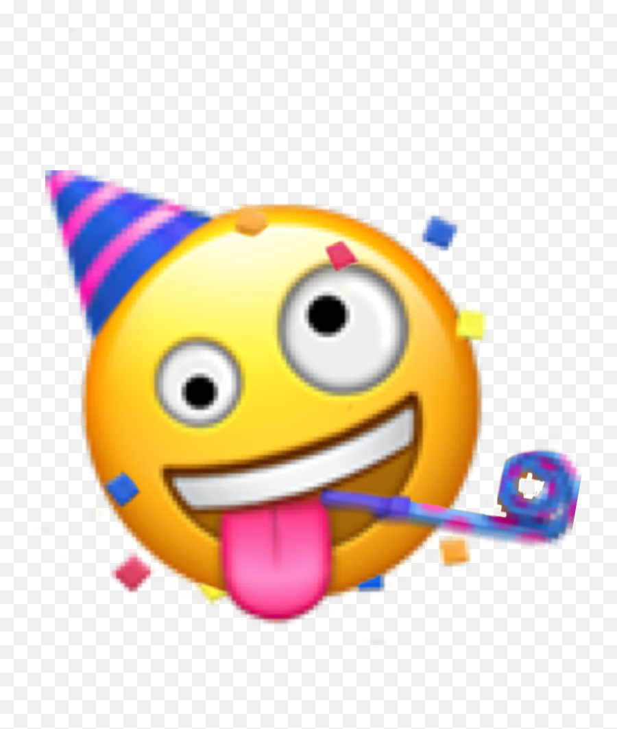Emoji Party Celebrate Sticker - Iphone Clown Emoji Png,Celebration Emoji