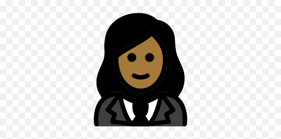U200d Woman In Tuxedo Medium - Dark Skin Tone Emoji,Angry Emoji Smoke