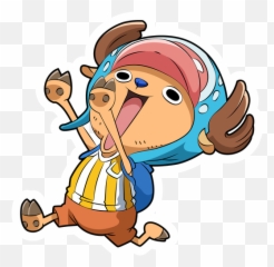 One Piece Tony Tony Chopper Sticker - Sticker Mania Emoji,Pirate Emojis For Discord