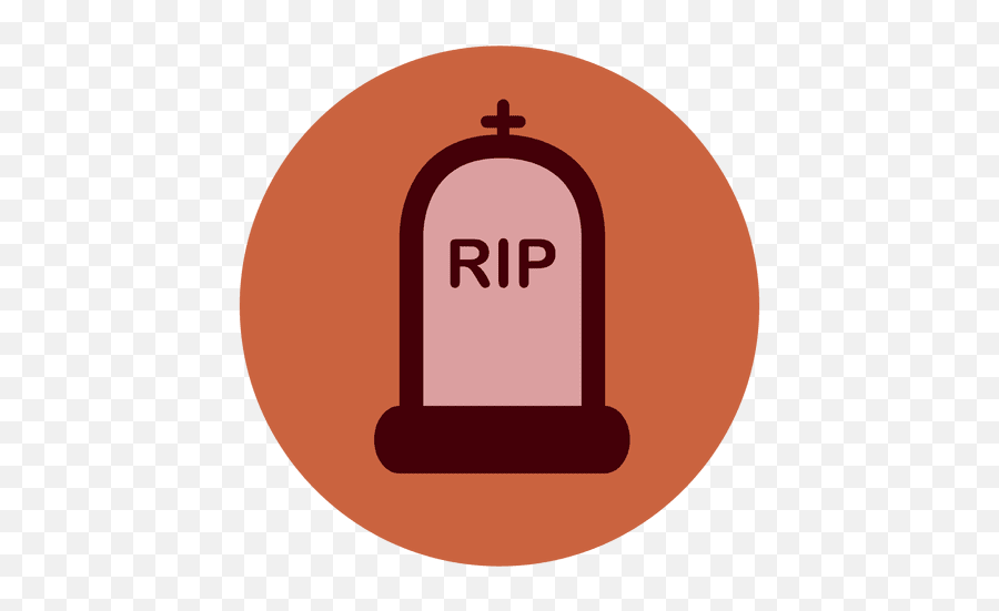 Tombstone Rip Circle Icon 1 Transparent Png U0026 Svg Vector Emoji,Tombstone Emojii