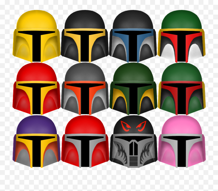 Mandalorian Guildmando Veru0027verd Tsad Helmets By Beviink Emoji,Boba Emojis