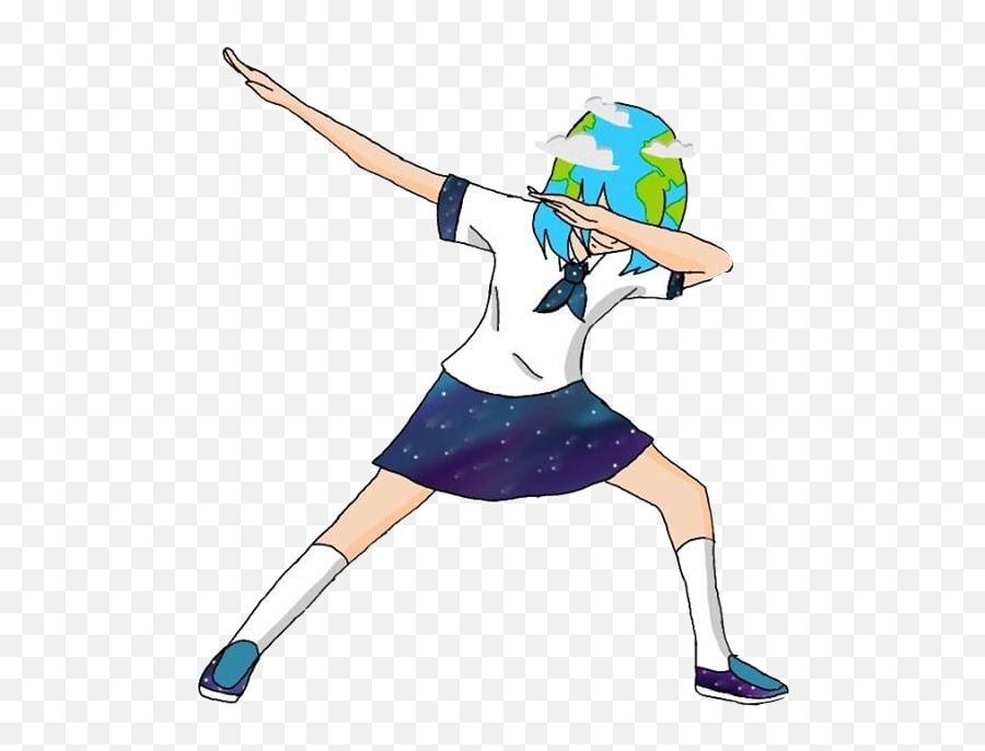 Earthchan Freetoedit Earthchan Sticker By Sendnudes2chad Emoji,Dancing Girl Discord Emoji