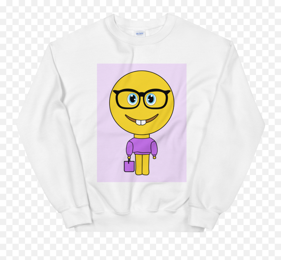 Nerd Emoji Sweatshirt Rootsalute,Nerd Emoji Emoji