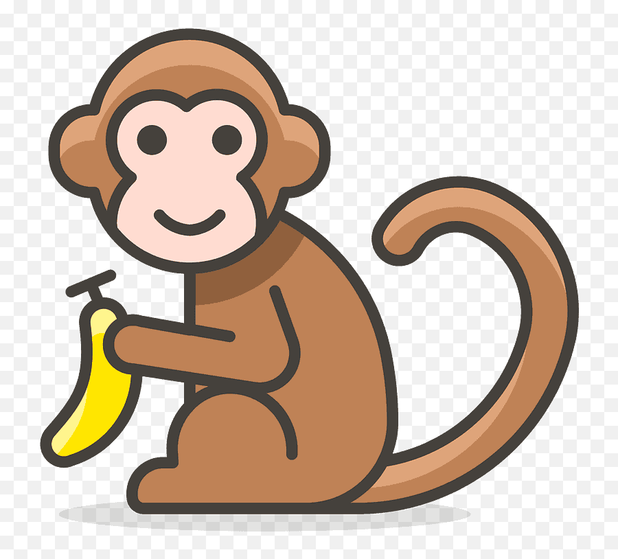 Monkey Computer Icons Clip Art - Monkey Icon Png Transparent Emoji,Monkey Emoji