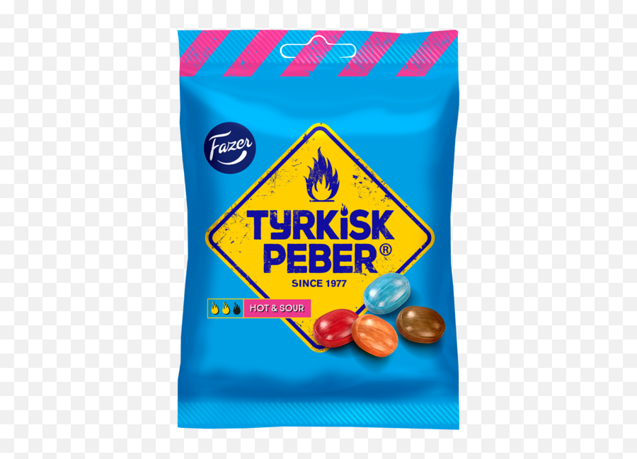 Finnish Candy And Food U2013 Touch Of Finland - Tyrkisk Peber Hot Sour Emoji,Candy Sour Face Lemon Pig Emoji