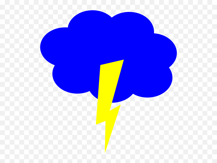 Lightning Clipart Cloud Lightning - Petir Kartun Emoji,Dog Lightning Emoji