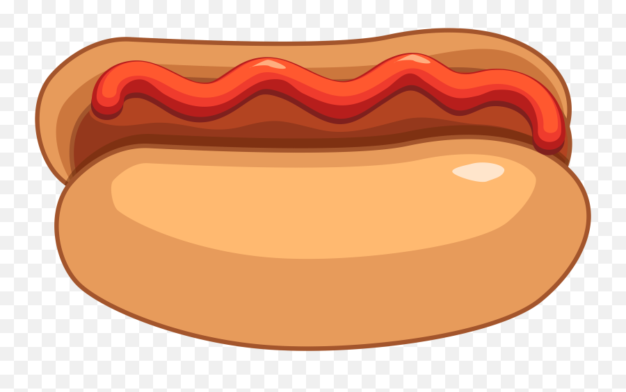 Hot Dog And Ketchup Png Clipart Food Png Hot Dogs Food - Hot Dog With Ketchup Clipart Emoji,Sausage Emoji