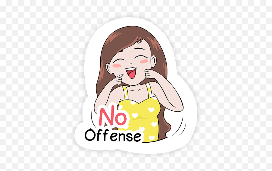 Women Emotion Stickerme - Happy Emoji,No Emotion Meme