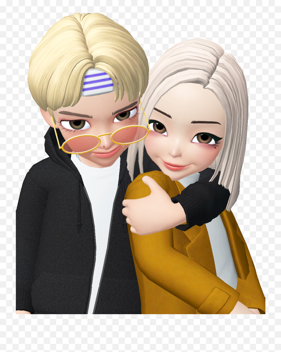 Cute Cartoon Wallpapers Cute Couple - 10 De Zepeto Binatang Gambar Animasi Amigos Emoji,Carrie Fisher Emoji