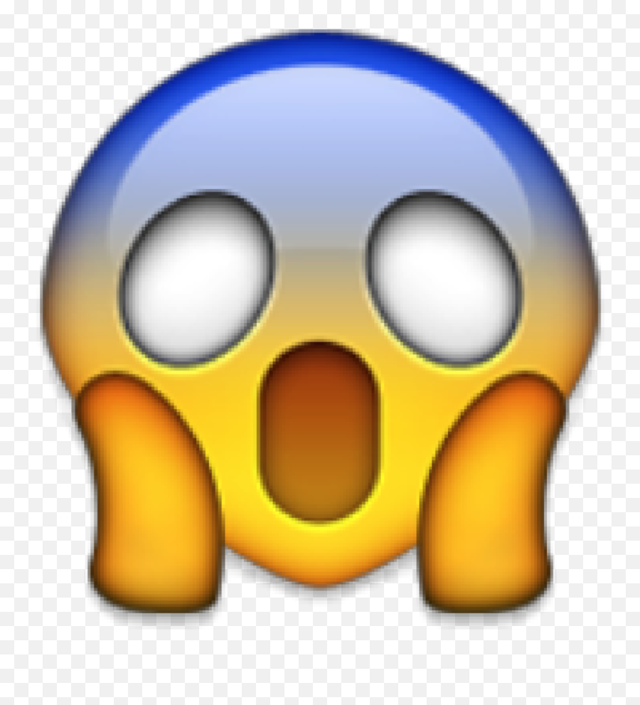 Facescreaminginfearemoji Sticker By Melody Thiel - Omg Emoji,Screaming Emoticon