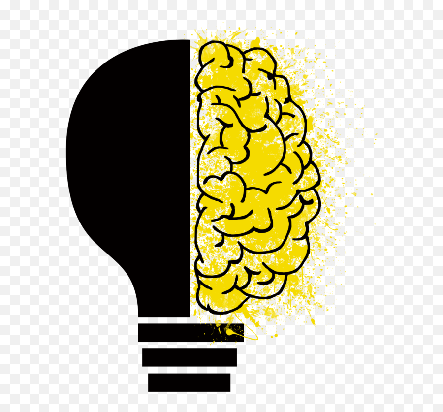 Psychology - Brain Light Bulb Png Emoji,Basic Components Of Emotion