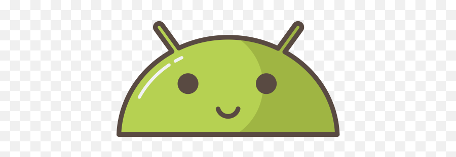 Android Emoji Happy Mobile Mood Robot Smile Icon - Free Happy Android,Smiling Emoji