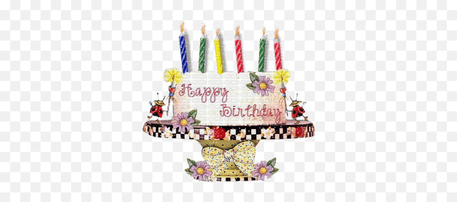 Collections Of Birthday Cake Animated Gif - Happy Birthday January 1 Emoji,Publix Emoji Cake